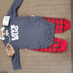 RABBIT AND BEAR BY Emily and Oliver, 2 piece set